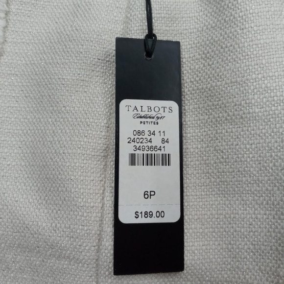 Talbots Petite Tweed Sleeveless Dress - Picture 5 of 14